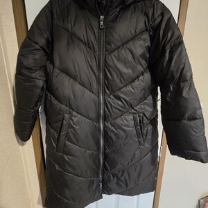 Express Black Puffer Jacket